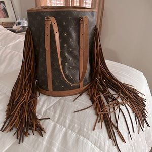 Louis Vuitton refurbished, western cowgirl style